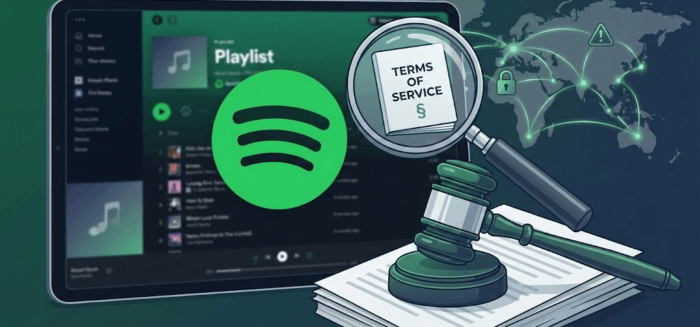 Spotify’s Terms of Service