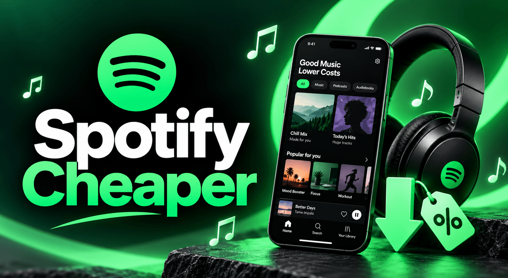 Spotify Cheaper