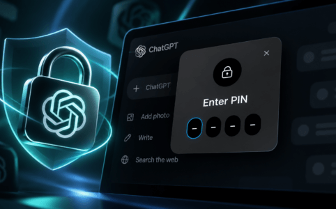 OpenAI: ChatGPT Chats Can Now Be Protected With a PIN