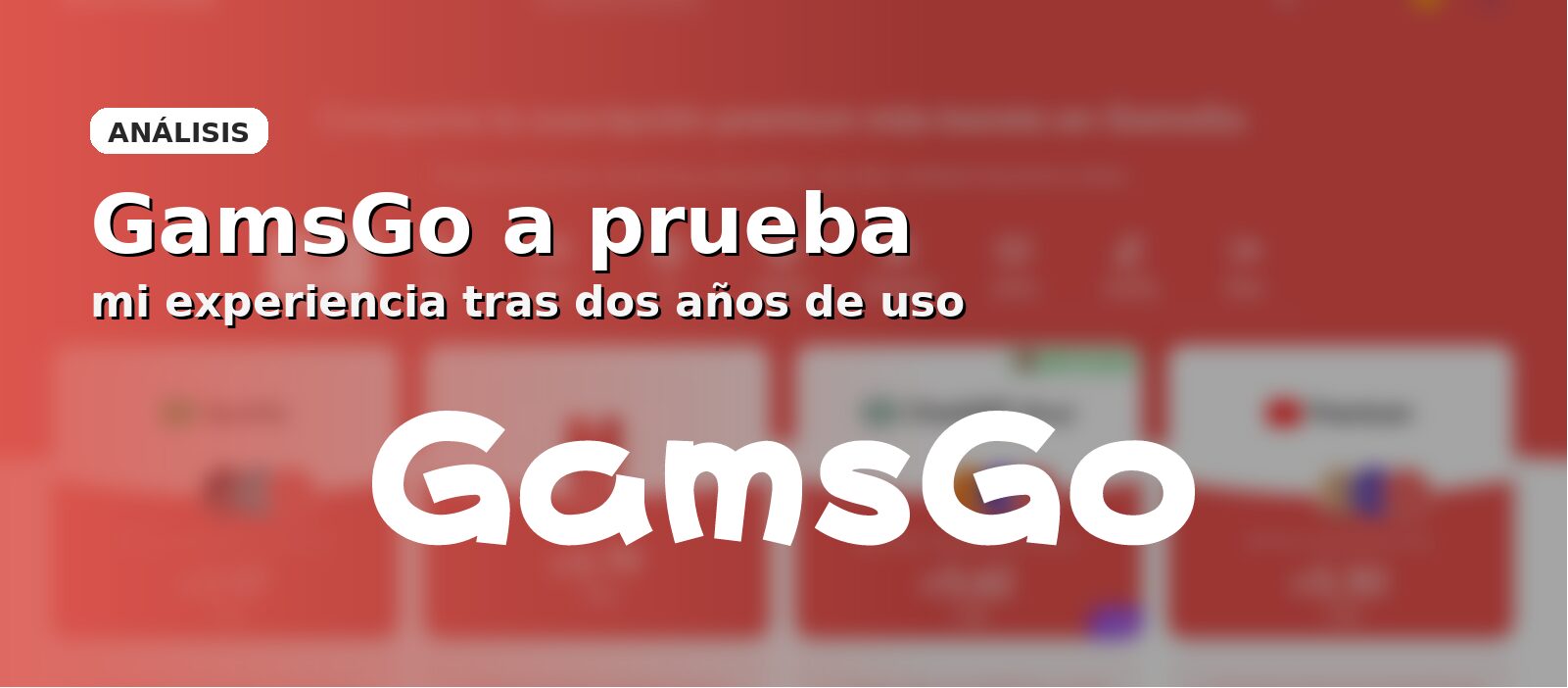 GamsGo a prueba