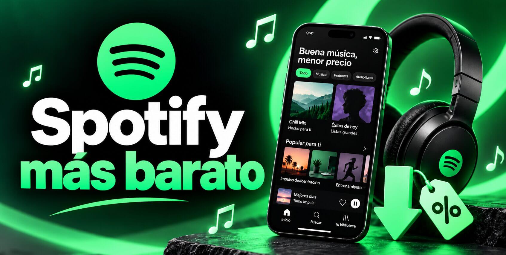 spotify mas barato