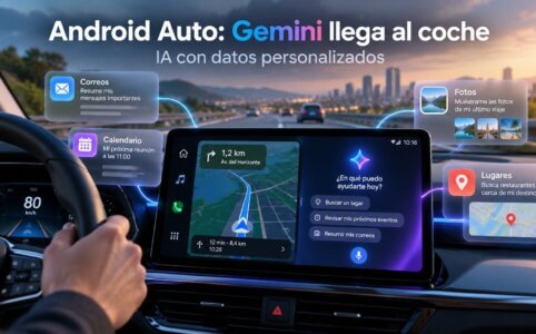 Android Auto: Google lleva Gemini al coche con acceso a tus datos personales